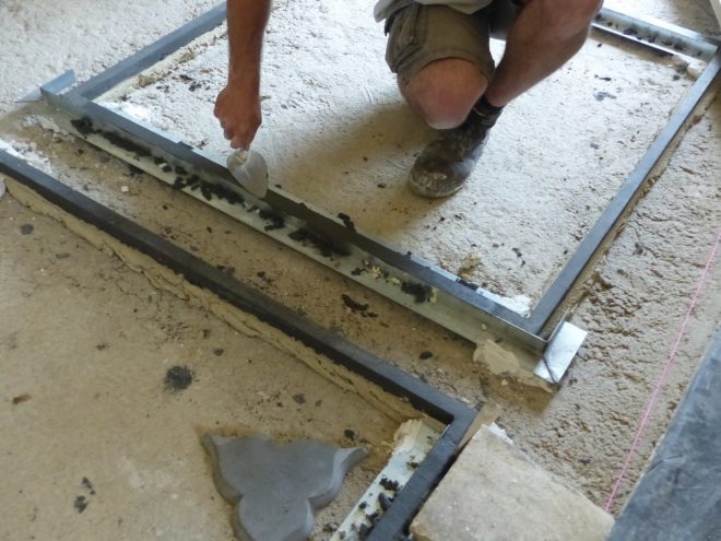 Ars-en-Ré - Travaux église - Sols - 28 mai 2018