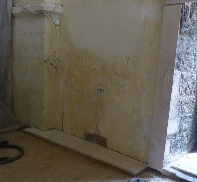 Ars-en-Ré - Travaux église - Humidité - 28 mai 2018