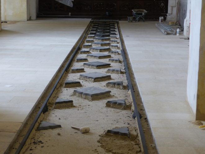Ars-en-Ré - Travaux église - Sols - 30 mai 2018