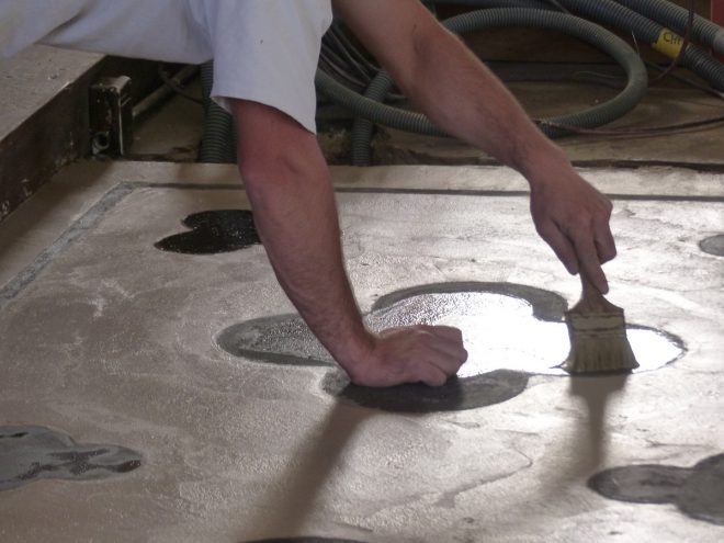 Ars-en-Ré - Travaux église - Sols - 30 mai 2018