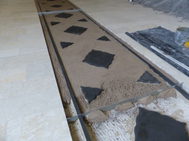 Ars-en-Ré - Travaux église - Sols - 31 mai 2018