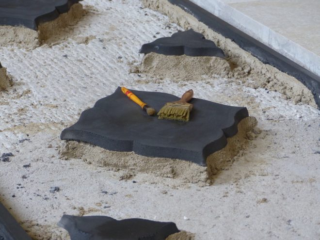 Ars-en-Ré - Travaux église - Sols - 31 mai 2018