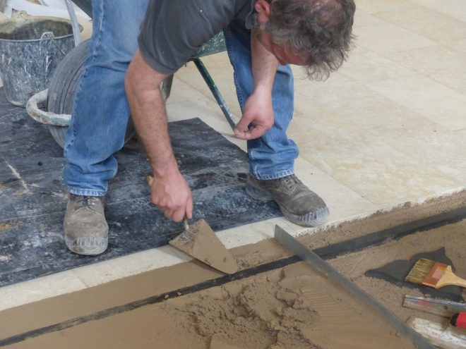 Ars-en-Ré - Travaux église - Sols - 5 juin 2018