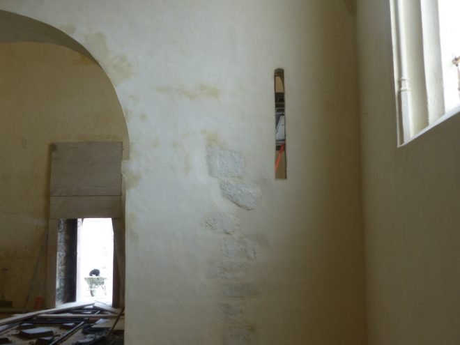 Ars-en-Ré - Travaux église - Dessins - 5 juin 2018