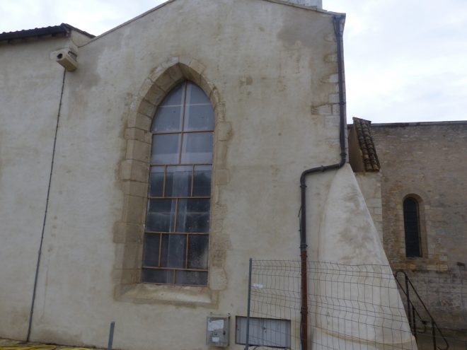 Ars-en-Ré - Travaux église - Vitraux - 11 juin 2018
