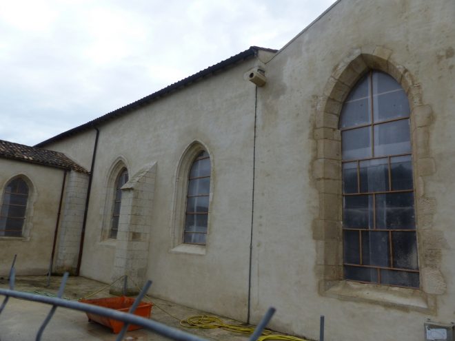 Ars-en-Ré - Travaux église - Vitraux - 11 juin 2018