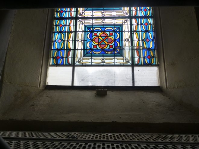Ars-en-Ré - Travaux église - Vitraux - 13 juin 2018