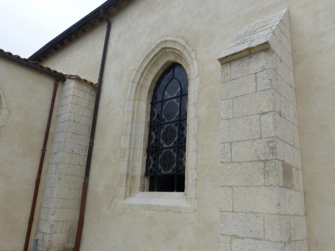 Ars-en-Ré - Travaux église - Vitraux - 13 juin 2018