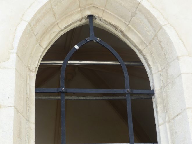 Ars-en-Ré - Travaux église - Vitraux - 14 juin 2018