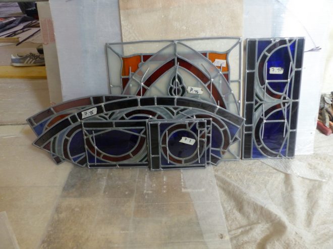 Ars-en-Ré - Travaux église - Vitraux - 14 juin 2018