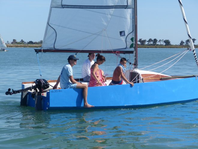 Fier d'Ars-en-Ré - Dériveur ALOES 18 - 11 août 2018