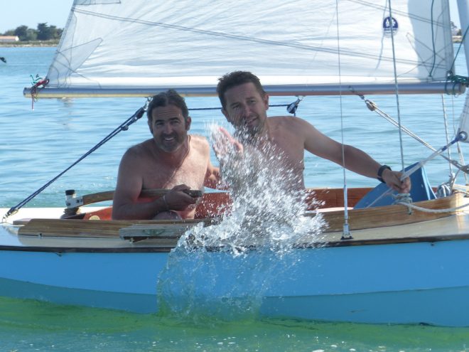 Fier d'Ars-en-Ré - Dériveur Morgann DROLE I - 11 août 2018