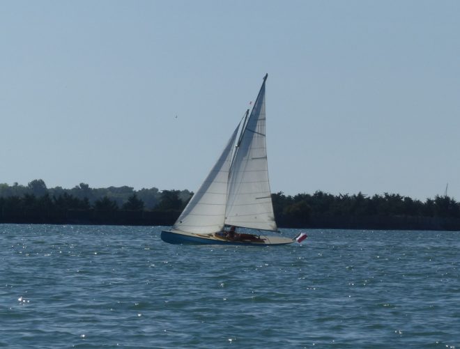 Fier d'Ars-en-Ré - Dériveur Morgann DROLE I - 11 août 2018