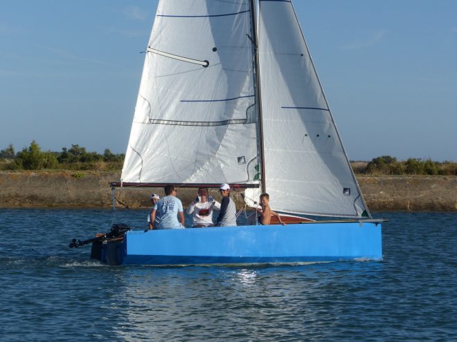 Fier d'Ars-en-Ré - Dériveur ALOES 18 - 11 août 2018