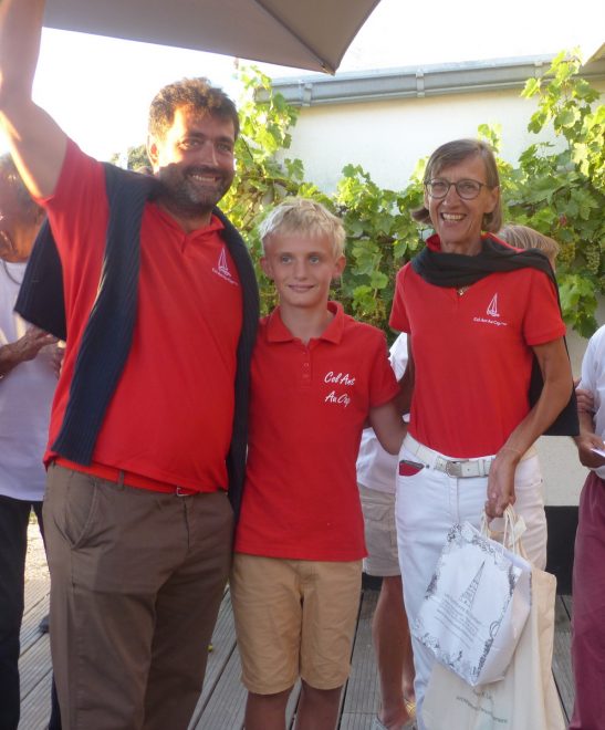 Fier d'Ars-en-Ré - Equipage Cazavant polyester COL ANT AU CAP - 11 août 2018