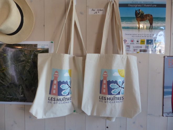 Produits dérivés Ferme des Baleines - octobre 2018