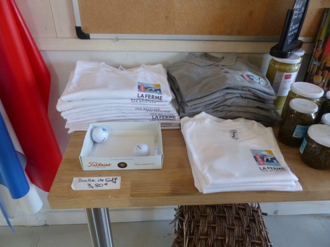 Produits dérivés Ferme des Baleines - octobre 2018