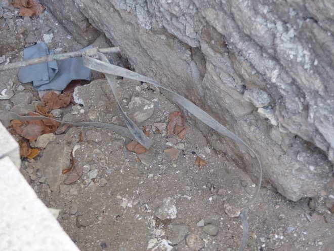 Eglise Ars - Travaux de drainage - Paratonnerre - 10 septembre 2018