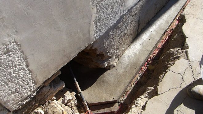 Eglise Ars - Travaux de drainage - Préparation - 25 septembre 2018