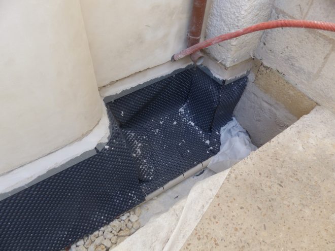 Eglise Ars - Travaux de drainage - Préparation - 2 octobre 2018