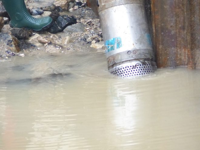 Rivedoux-Plage - Travaux digue - 25 octobre 2018