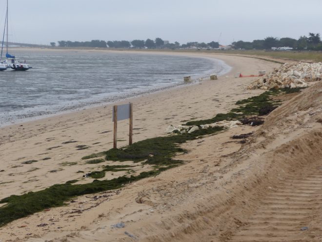 Rivedoux-Plage - Travaux digue - 25 octobre 2018