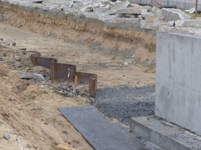 Rivedoux-Plage - Travaux digue - Sable - 25 octobre 2018