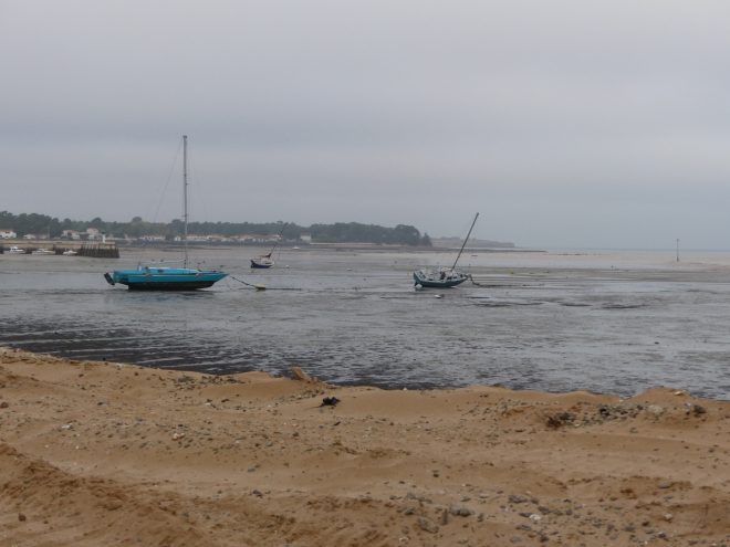 Rivedoux-Plage - Travaux digue - Mer - 25 octobre octobre 2018