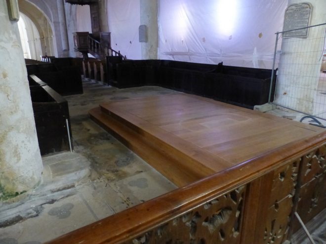 Eglise Ars - Démontage matériel - 5 novembre 2018