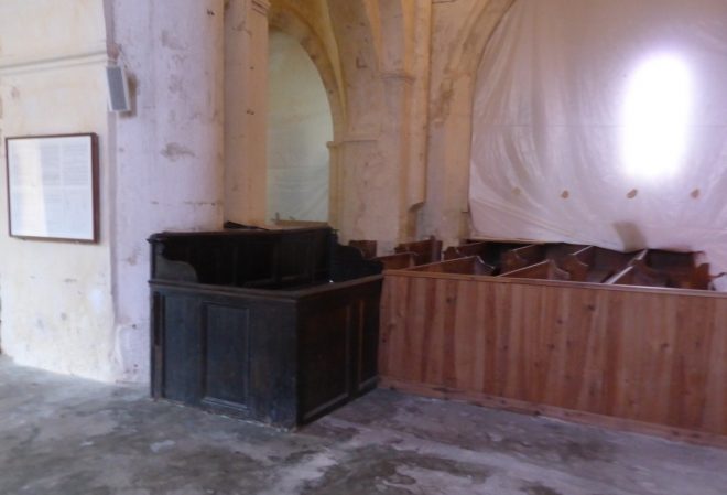 Eglise Ars - Démontage matériel - 6 novembre 2018