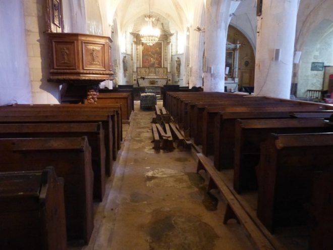 Eglise Ars - Démontage matériel - 6 novembre 2018