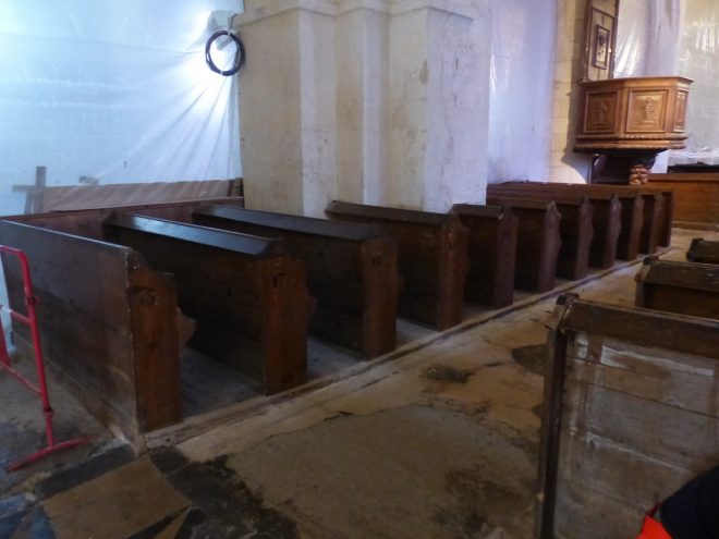 Eglise Ars - Démontage matériel - 6 novembre 2018