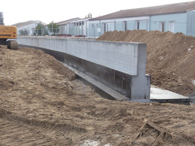 Rivedoux-Plage - Travaux digue - 8 novembre 2018