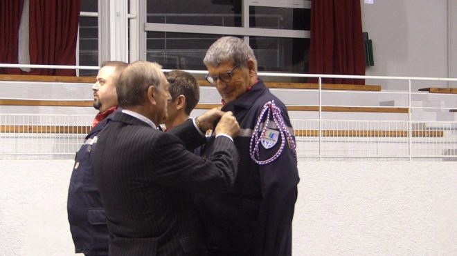 Ile de Ré - Médaille d'argent des pompiers - 7 décembre 2018