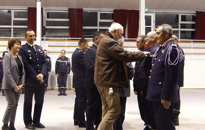 Ile de Ré - Médaille d'or des pompiers - 7 décembre 2018