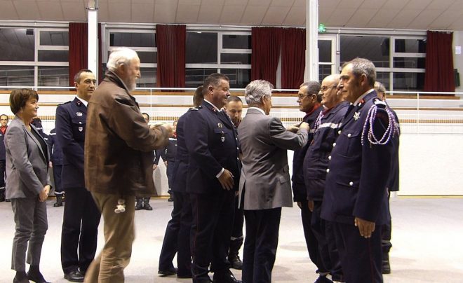 Ile de Ré - Médaille d'or des pompiers - 7 décembre 2018