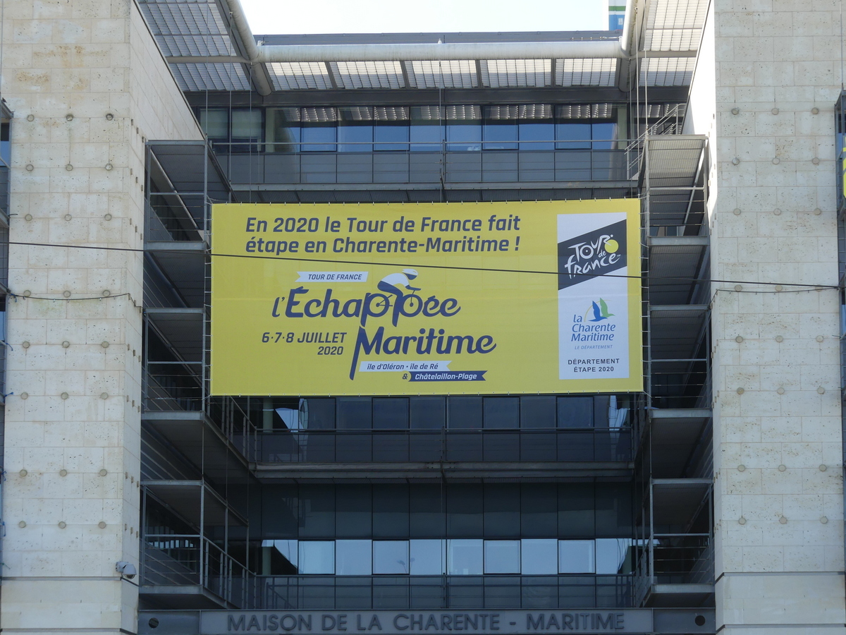 Tour de France Charente-Maritime - Immeuble Département - Octobre 2020