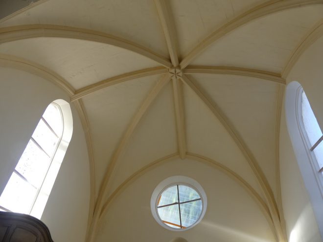 Ars - Eglise -Plafonds voûtés terminés - 12 septembre 2019