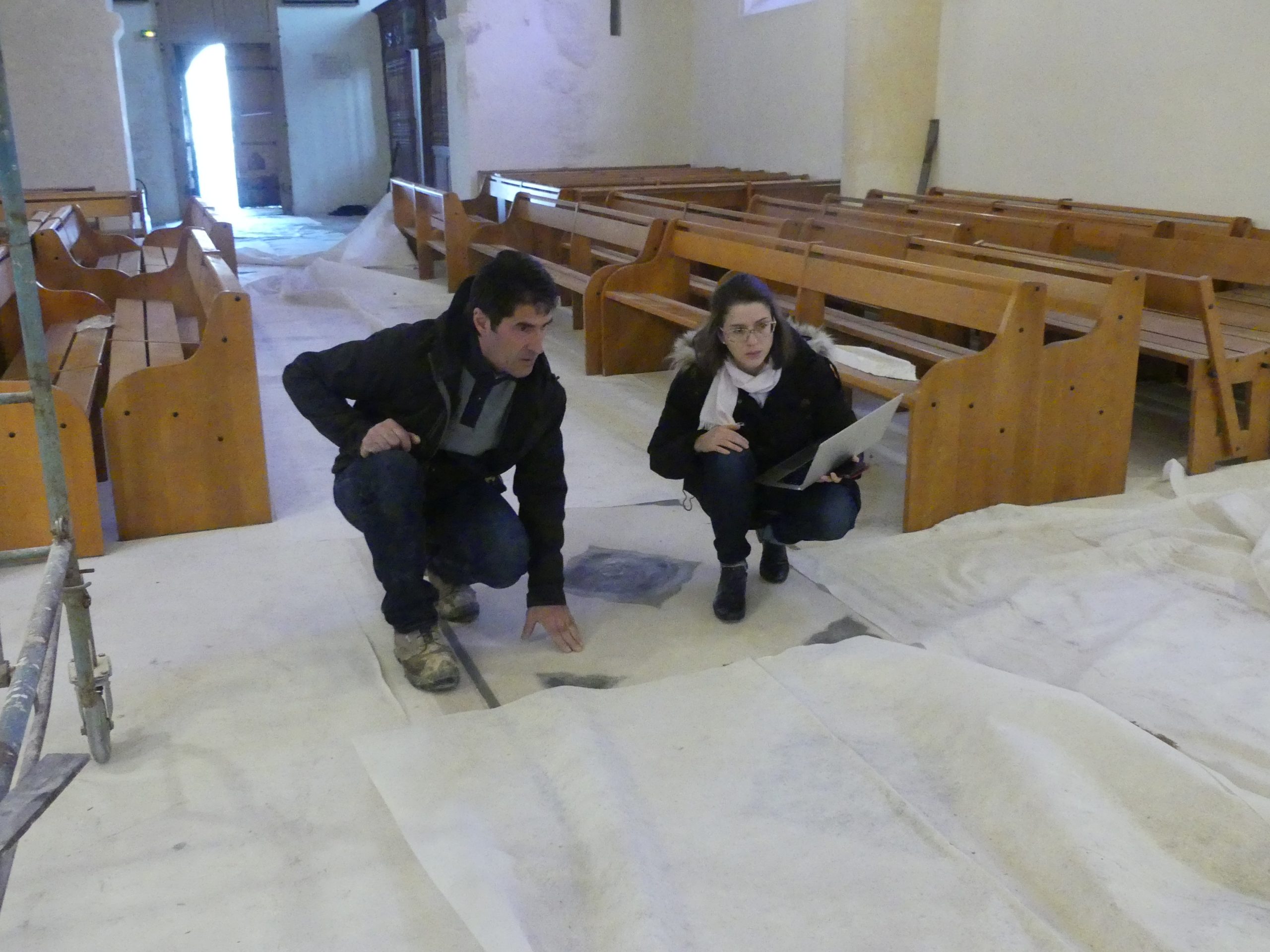Ars - Eglise - Réunion chantier - 3 février 2020