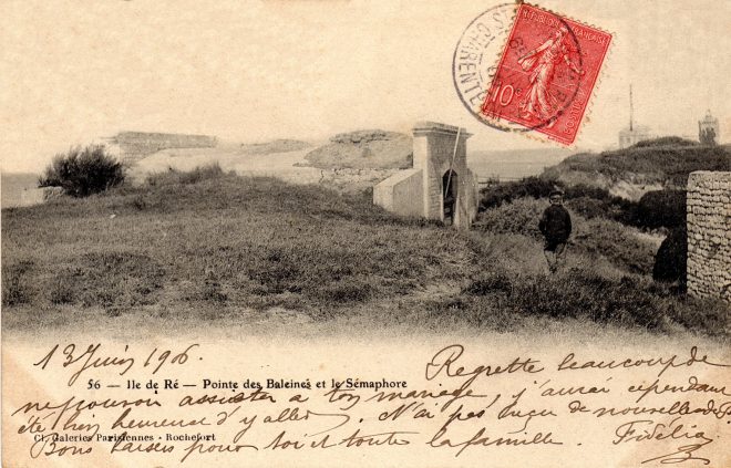 Saint-Clément des Baleines - Canot Sauvetage - Carte postale André Diedrich