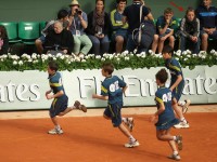 Roland Garros 2012 - Formation des ramasseurs de balles