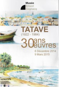 Expo Tatave - Musée Ernest Cognacq