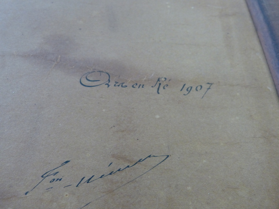 Carte des marais rétais - 1913