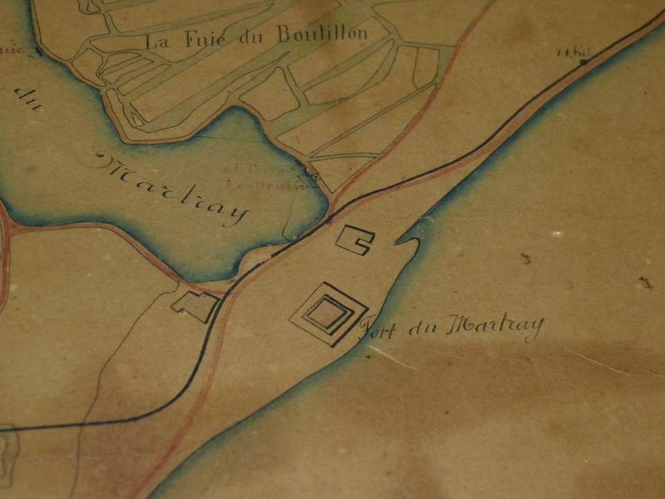 Carte canton nord île de Ré - 1907