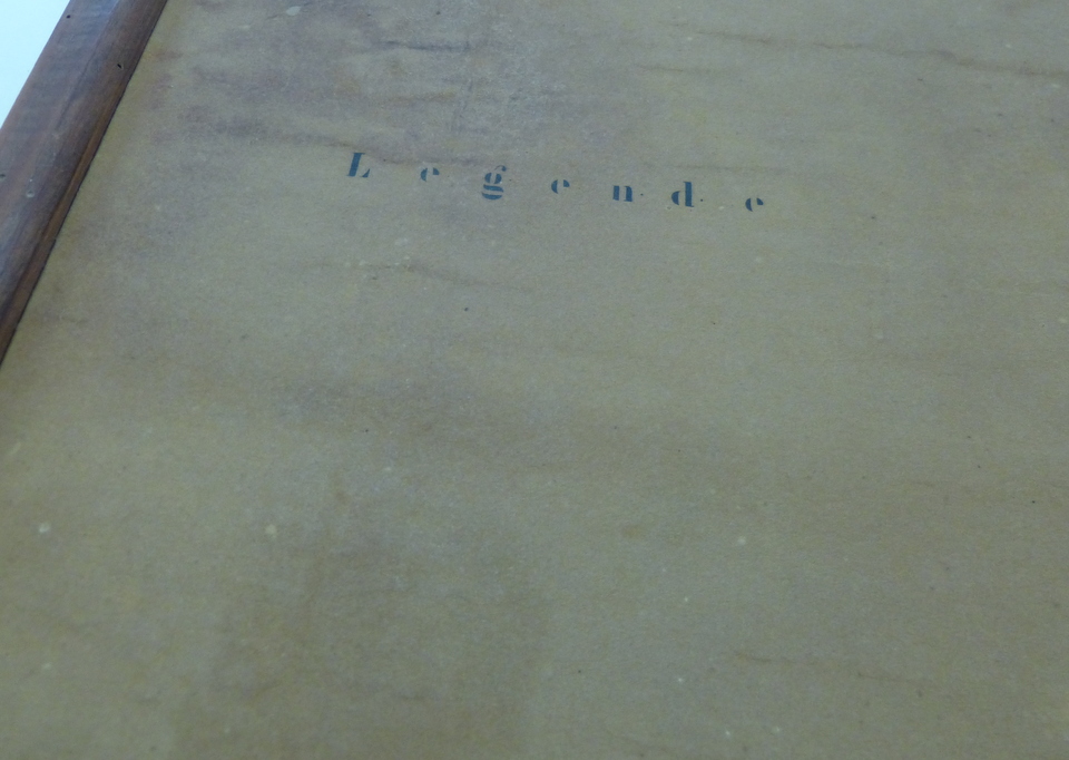 Carte des marais rétais - 1913