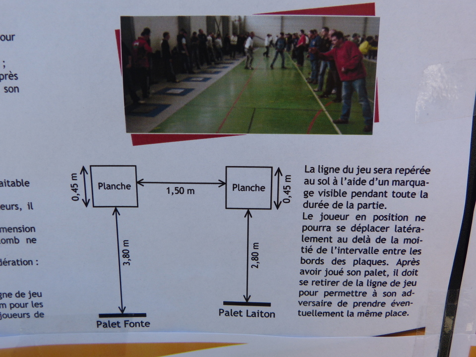 Règle jeu palets vendéens