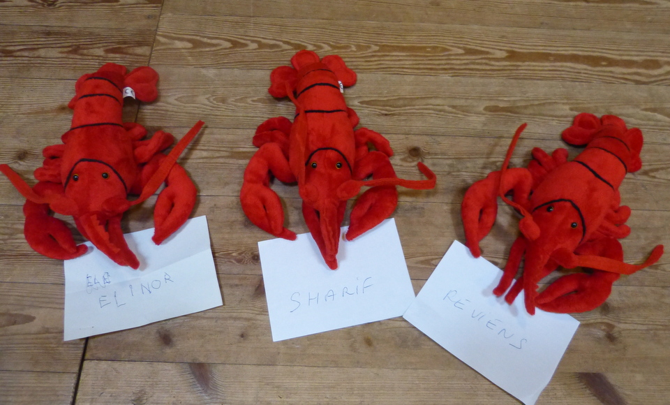 Doux noms de homards