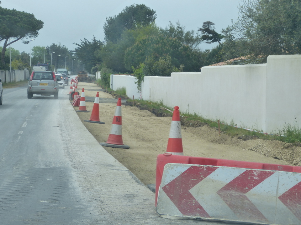 Les Portes, future piste cyclable