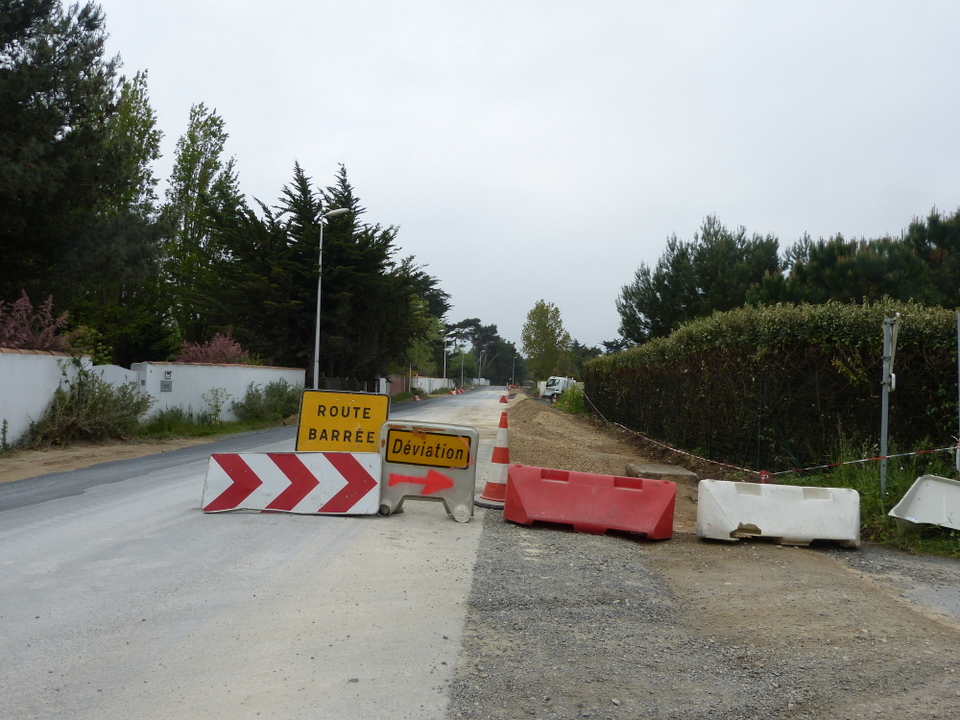 Les Portes, future piste cyclable