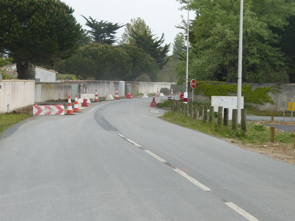 Les Portes, future piste cyclable
